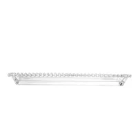 Travessa Cristal Pearl 30x13x3cm