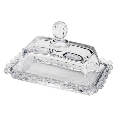 Manteigueira Cristal Pearl 14x9x8cm