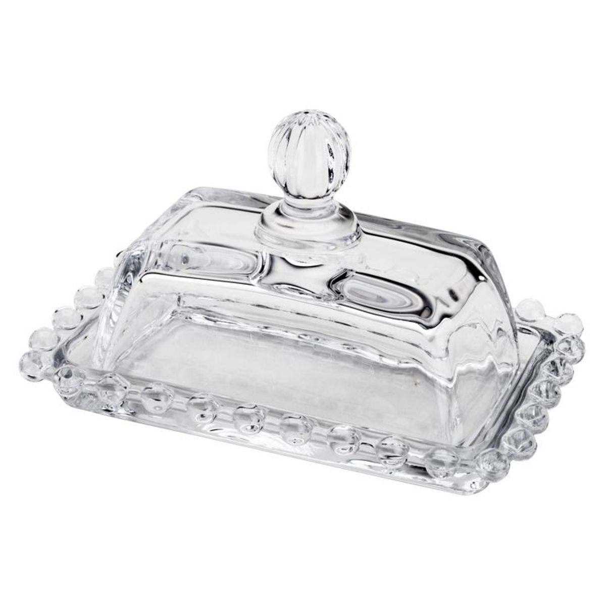 Manteigueira Cristal Pearl 14x9x8cm, marca Wolff - Foto Principal
