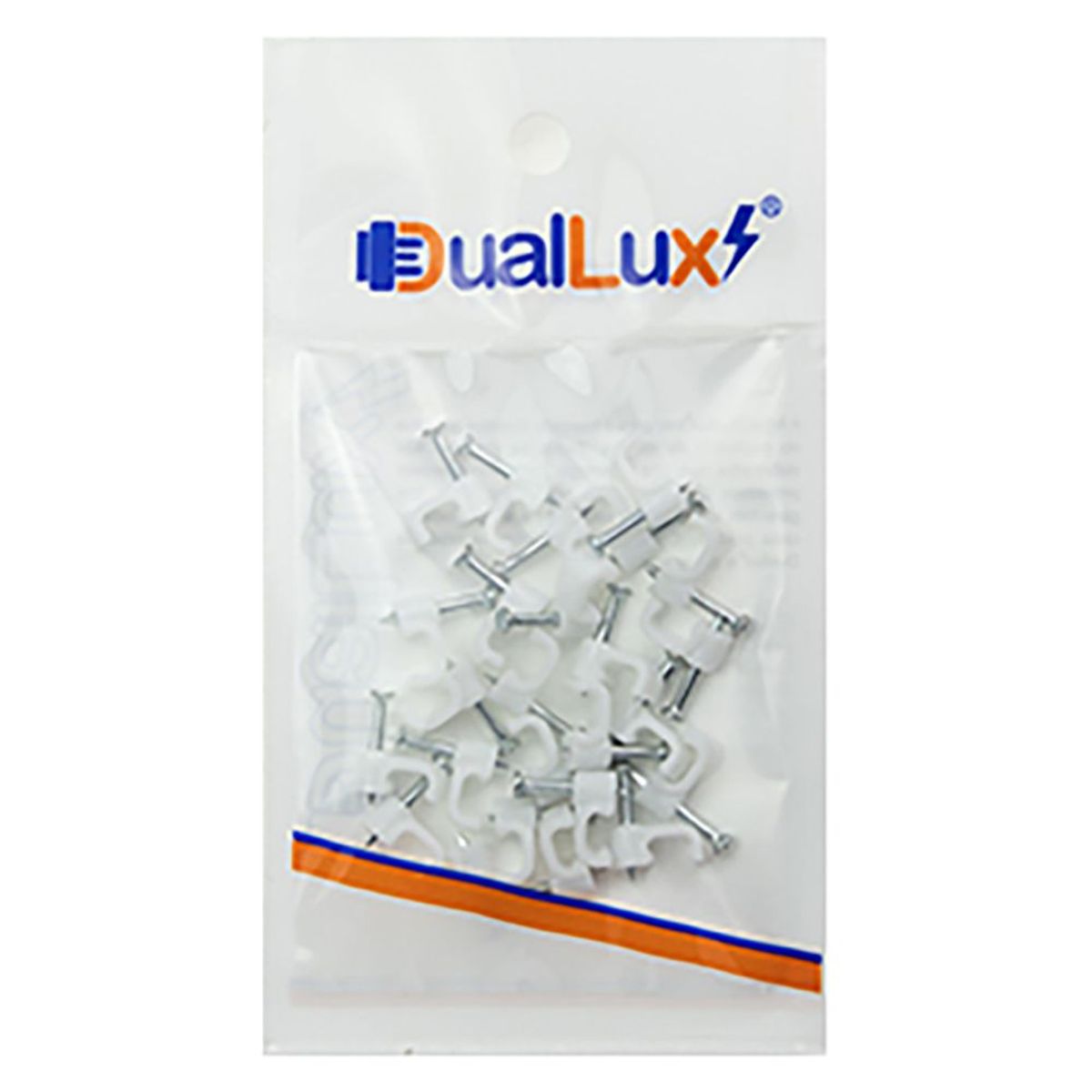 Fixa Fio Chato 6Mm Bc C/ 25Pcs, marca Duallux - Foto 2