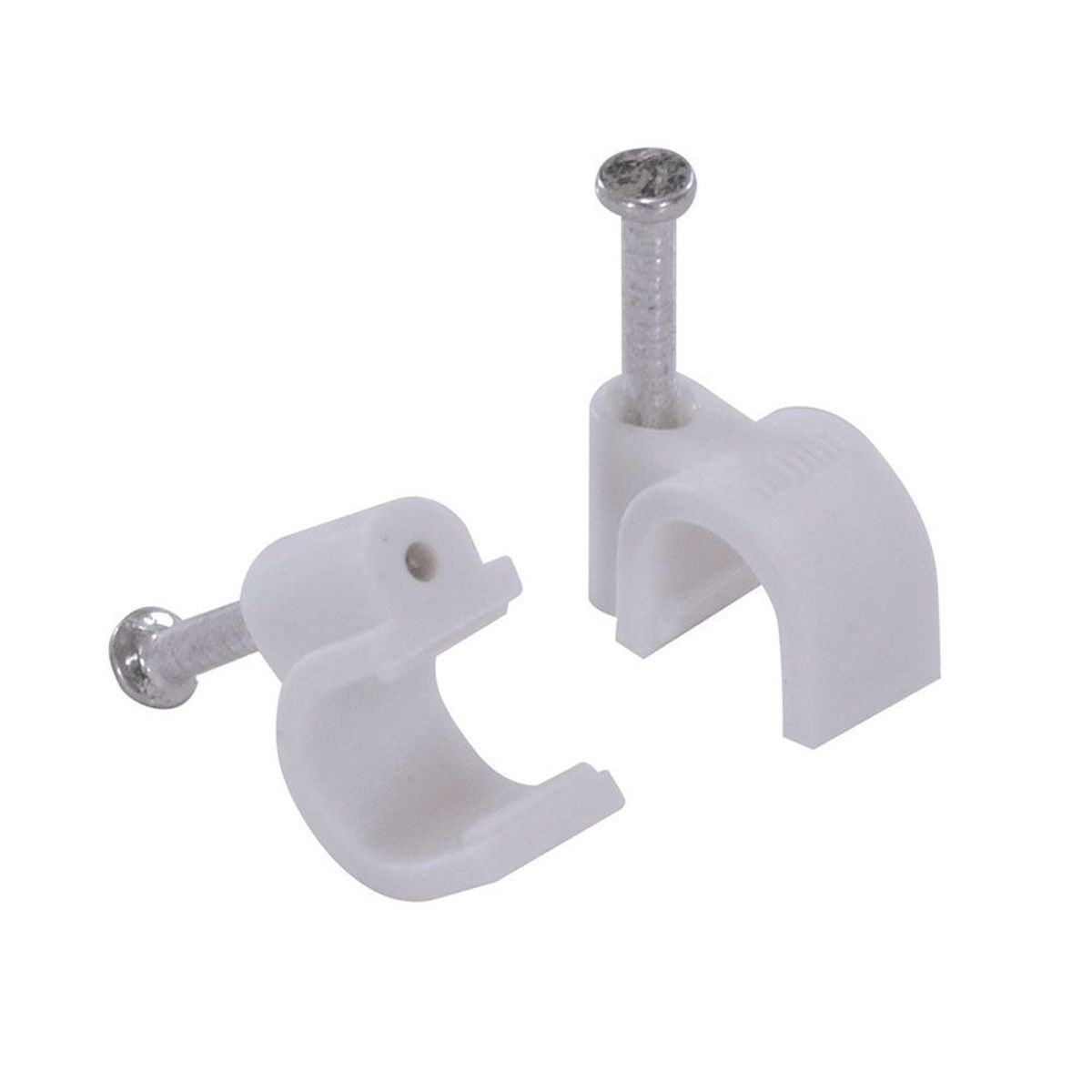 Fixa Fio Rg59 6Mm Bc C/25Pcs, marca Duallux - Foto Principal