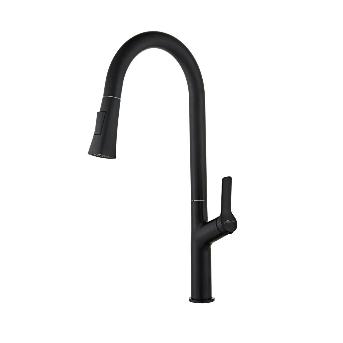 Monocomando Cozinha Vera com Extensivel Preto Fosco Sensi Dacqua, marca Sensi Dacqua - Foto Principal