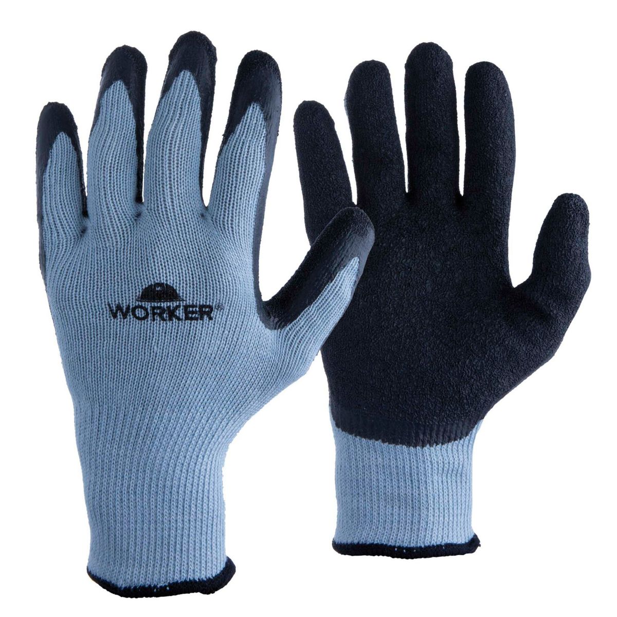 Luva Banhada Latex Natural Wk35 Latex Diamond Tam. Gg Worker, marca Worker - Foto Principal