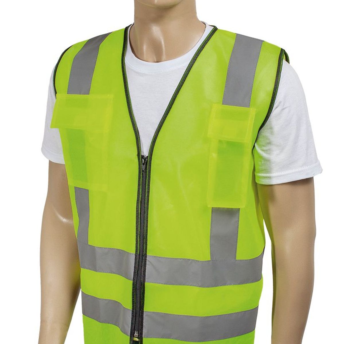 Colete Refletivo Blusão 2 Bolsos Laranja Fluorescente Tam. G Worker, marca Worker - Foto 2