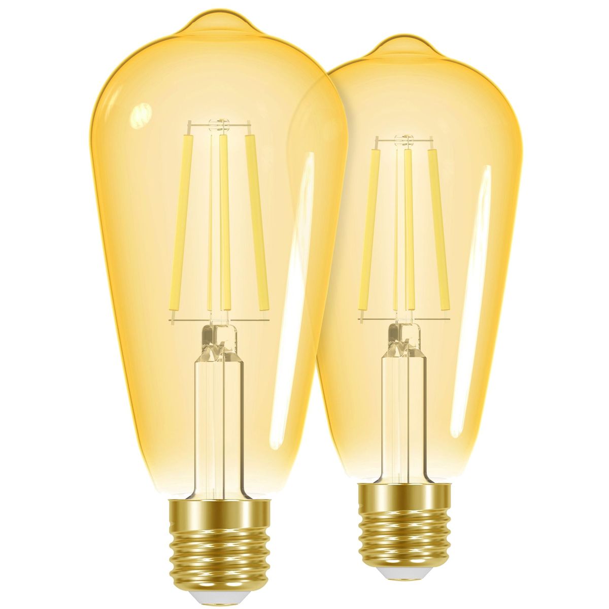 Pacote com 2 Lâmpadas Led Fil St64 E27 Am Spotlight Dairu, marca Dairu - Foto 2