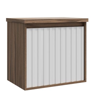 Gabinete Atenas 0.60 Terracota com Branco