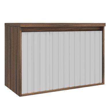 Gabinete Atenas 0.80 Terracota com Branco