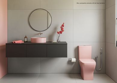 Kit Boss Bacia com Caixa Completo Rose Incepa