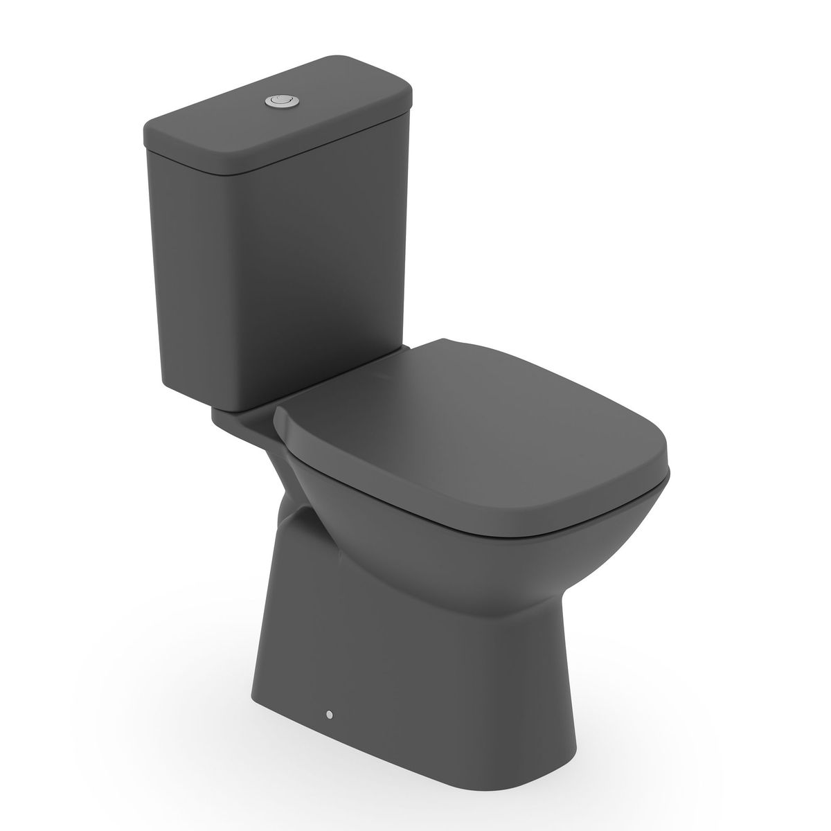 Kit Bacia Sanitária Com Caixa Acoplada Duplo Acionamento 3/6 L Preto Fosco Debba Classic Roca, marca Roca - Foto Principal