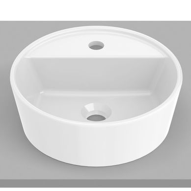Cuba Apoio 37cm com Mesa Optica Cr37 Branco Roca