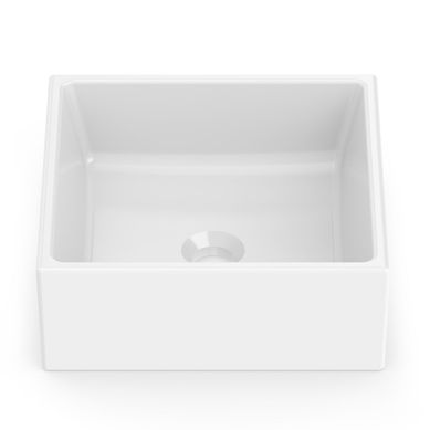 Cuba Apoio 35x35cm Optica Square Pq35 Branco Roca