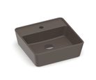 Cuba de Apoio com Mesa Quadrada Cafe 42x42cm Optica Roca