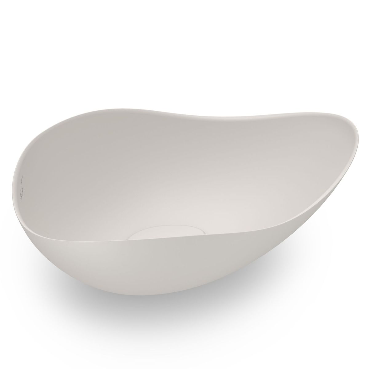 Cuba de Apoio Oval Bege 54x375cm Ruy Ohtake Roca, marca Roca - Foto Principal