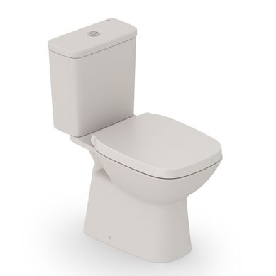 Kit Debba Classic Bacia com Caixa Beige Roca