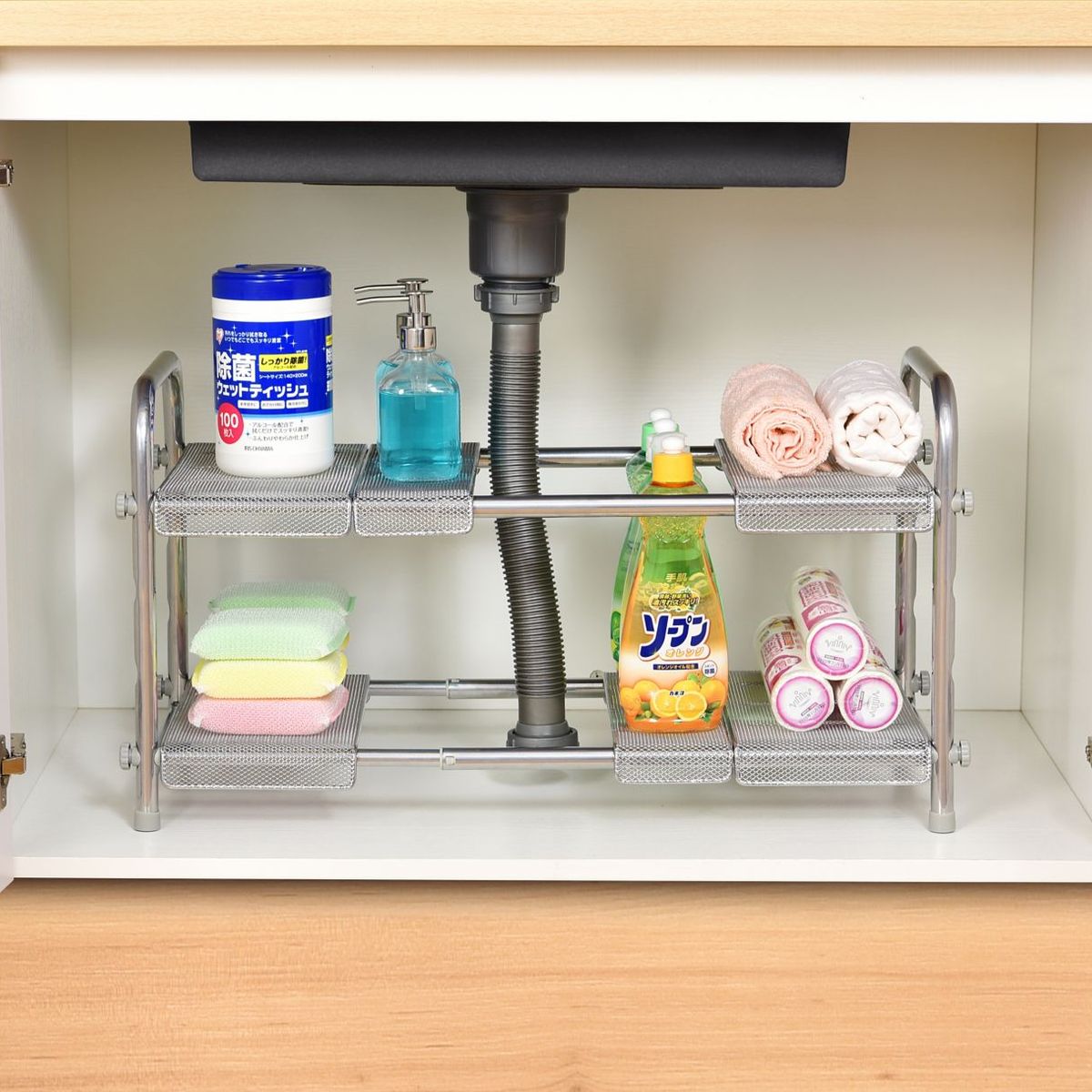 Organizador Extensivo 2 Altura Just Home Collection, marca Just Home Collection - Foto 2