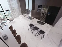 Piso Porcelanato Acetinado Retificado Branco Interno 60x120cm Calacata Altissimo Satin Biancogres Caixa 2m²