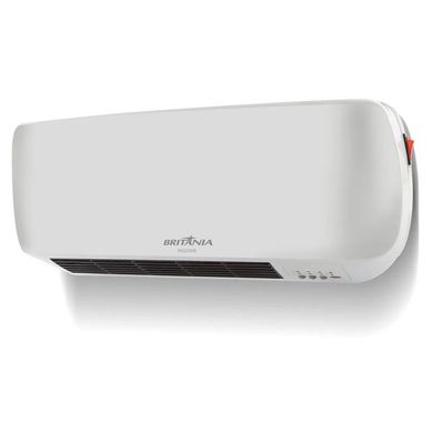 Aquecedor de Parede 2 em 1 com Timer 1500W BAQ2200B Branco 127V Britnia