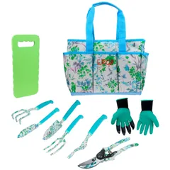 Conjunto de 9 Peças de Ferramentas de Jardim Ergo