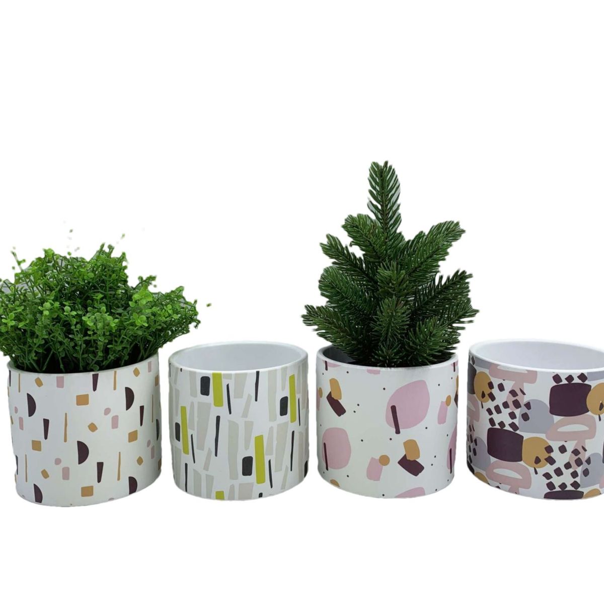 Vaso Geométrico  Sortido 13cm Just Home Collection, marca Just Home Collection - Foto 2