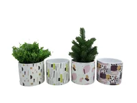 Vaso Geométrico  Sortido 13cm Just Home Collection