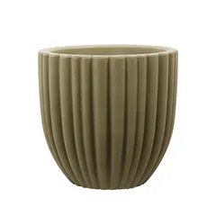 Vaso Cacau 55x55cm Camurça