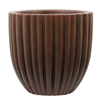 Vaso Cacau 70x70cm Rusty