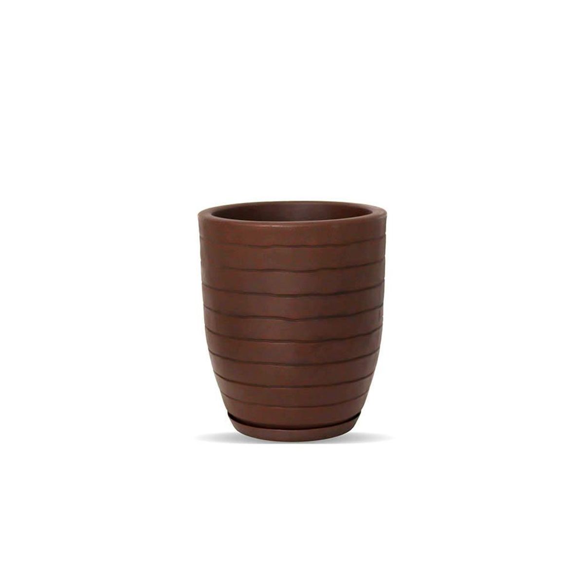 Vaso Relevo 24x28cm Rusty, marca Just Home Collection - Foto Principal