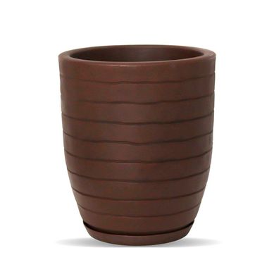 Vaso Relevo 39x49cm Rusty