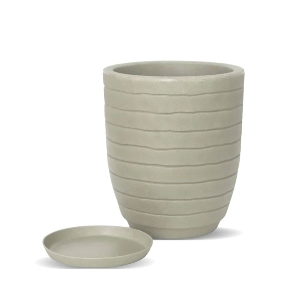 Vaso Relevo 39x49cm Camurça, marca Just Home Collection - Foto 2