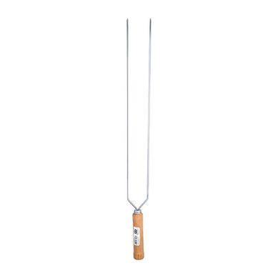 Espeto Duplo Ao 003208 Mor 75 cm