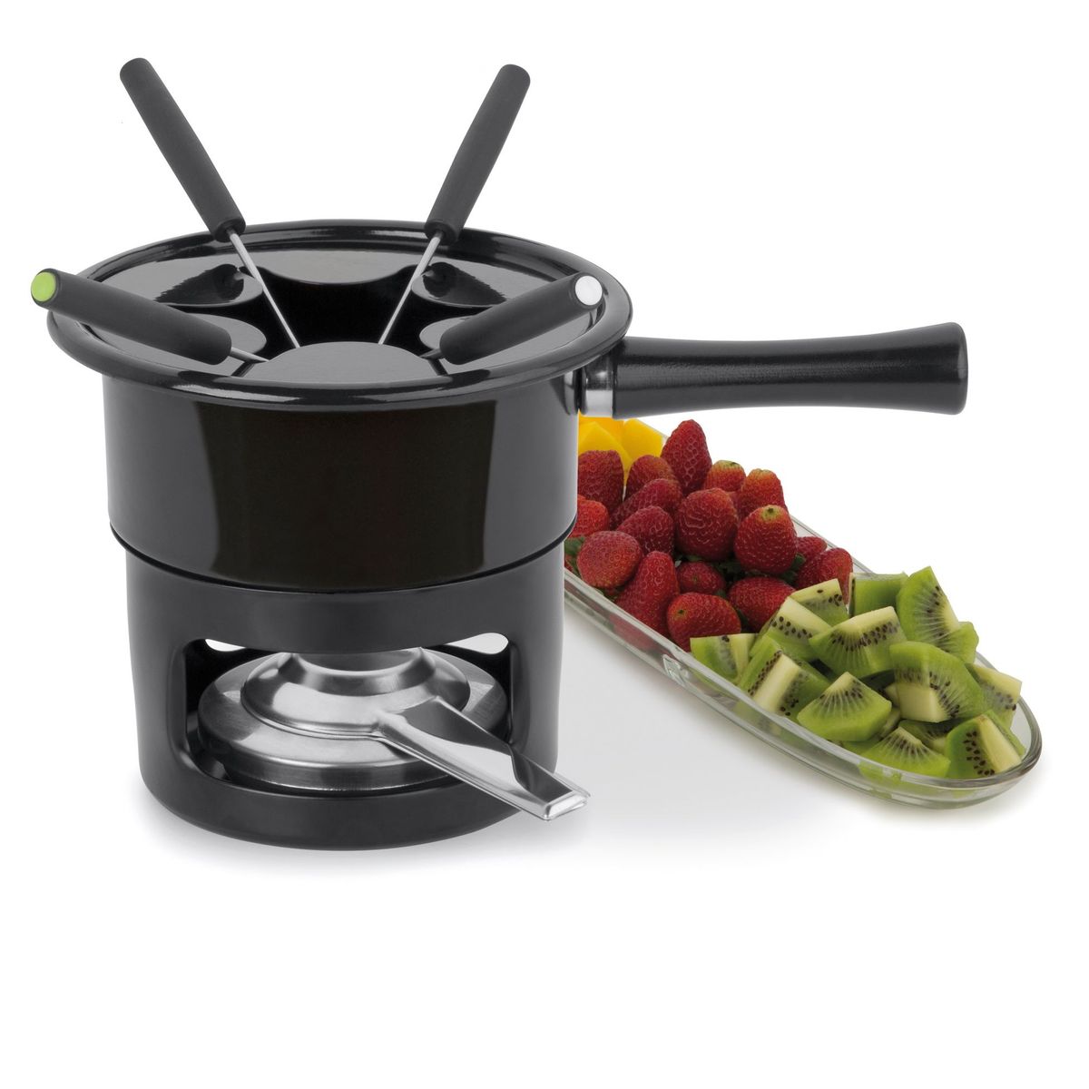Conjunto para Fondue Esmaltado Aço com 8 Peças, marca Forma Utilidades - Foto Principal