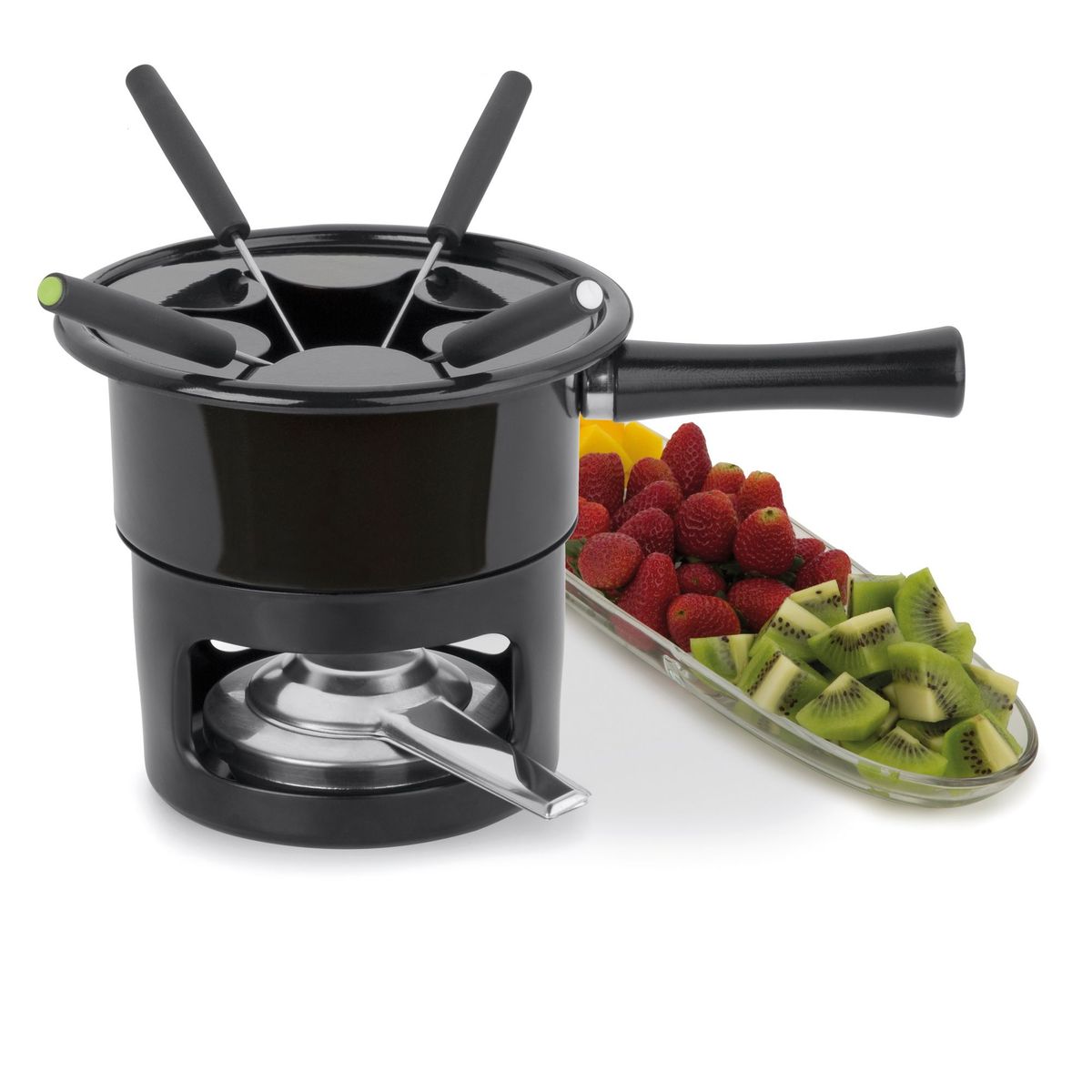 Conjunto para Fondue Esmaltado Aço com 8 Peças, marca Forma Utilidades - Foto Principal