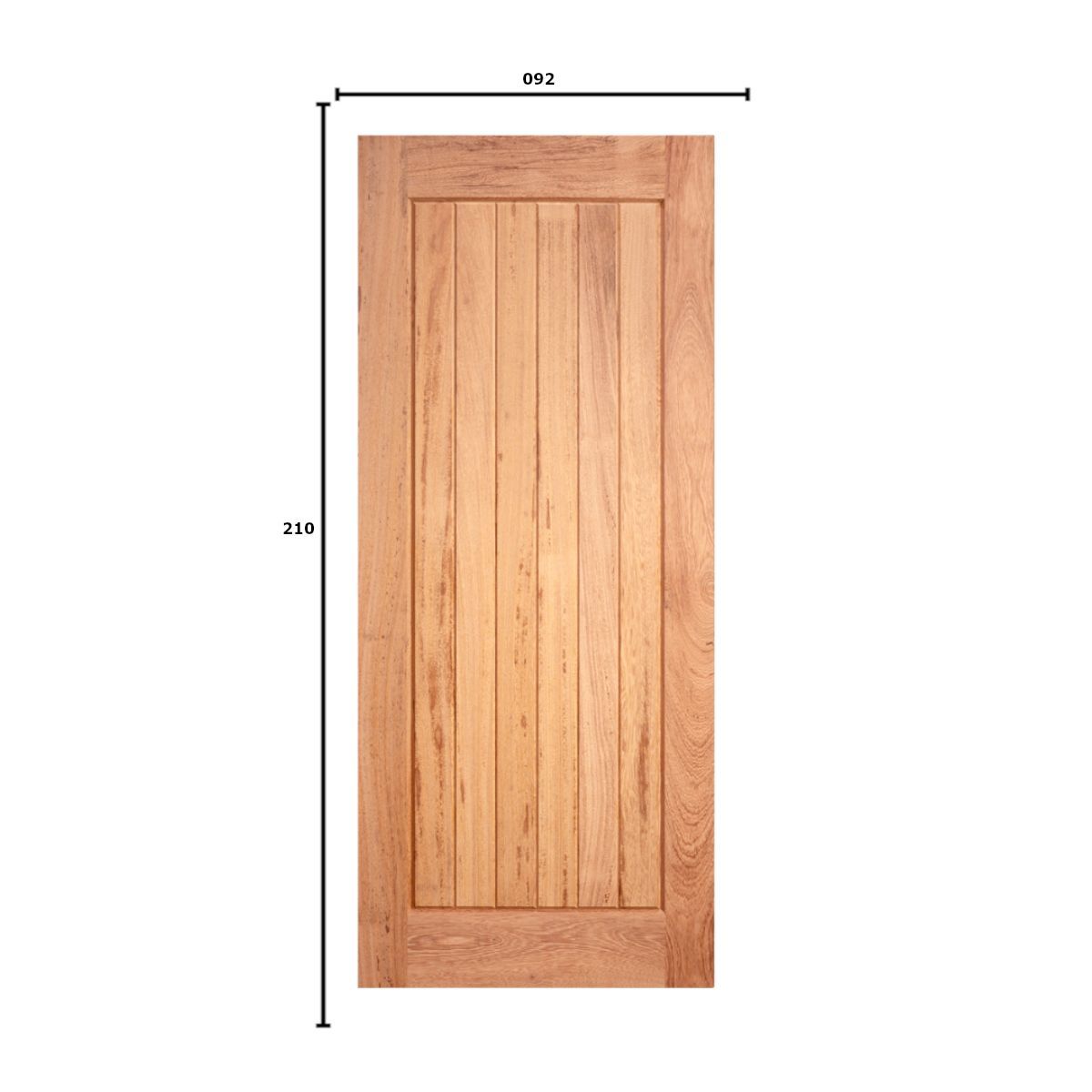 Folha porta Eucalipto 210X92X31Cm Gold Mexicana, marca Esel - Foto 2