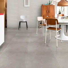 Porcelanato Acetinado Esmaltado Cinza Externo 80X80cm Portobello Retificado Caixa 1,91m² Space Grey