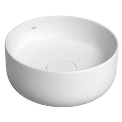 Cuba de Apoio Redonda 30cm Branca Slim Deca