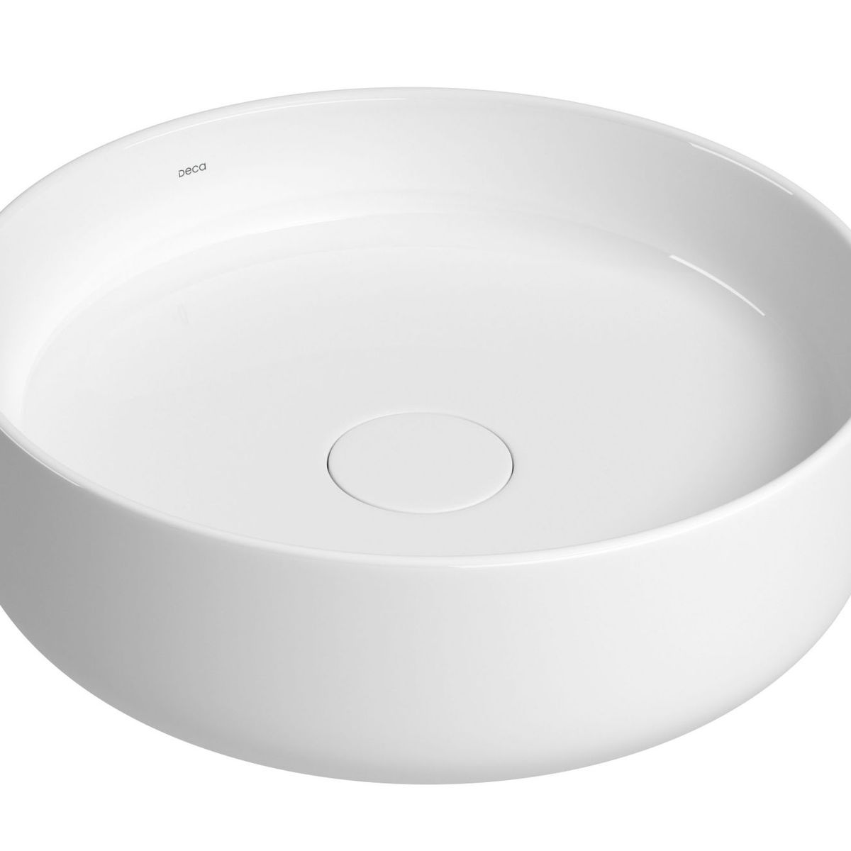 Cuba de Apoio Redonda 40cm Branca Slim Deca, marca Deca - Foto Principal