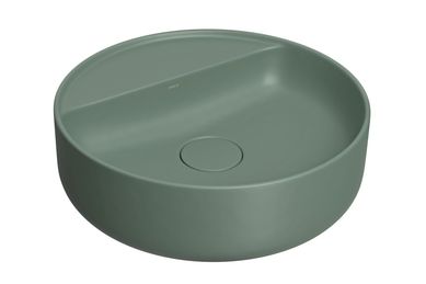 Cuba Redonda Apoio com Mesa 40cm Salvia