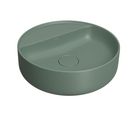 Cuba de Apoio com Mesa Redonda 40cm Salvia Slim Deca