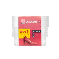 Conj Caixa Plast. para Sapato M Lev 6 Pag 5
