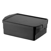 Caixa Organizadora Code 8L Preto Crippa