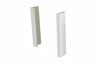 Jogo de Guarnição Regulável 4cm Branco 220x5x1,5cm Adami