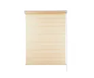 Persiana Rolo Zebra 100x220cm Linho Bege Evolux