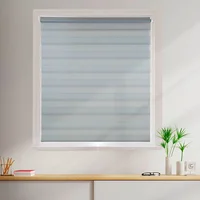 Persiana Rolo Zebra  120x160cm  Cinza Evolux