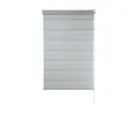 Persiana Rolo Zebra  130x160cm  Cinza Evolux