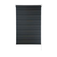 Persiana Rolo Zebra 160x160cm  Preto Evolux