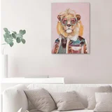 Canvas Leao Cool 30x40cm Homy