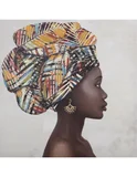 Canvas African Multi 1 60x60cm Homy