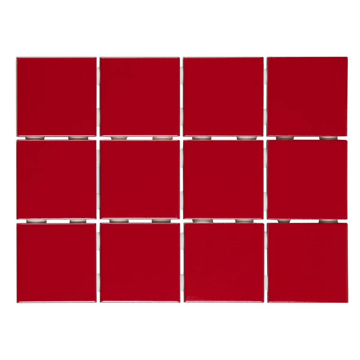 Revestimento 1400.T Vermelho 10X10 - Telado, marca Strufaldi - Foto Principal