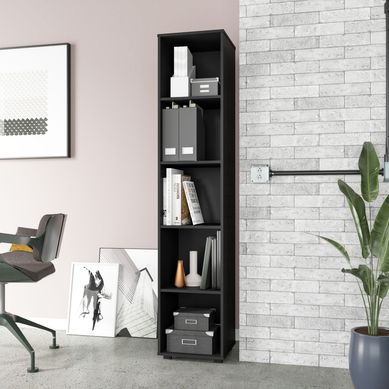 Estante Preto Mdp 15mm 186,3x38,5x38cm BRV Mveis