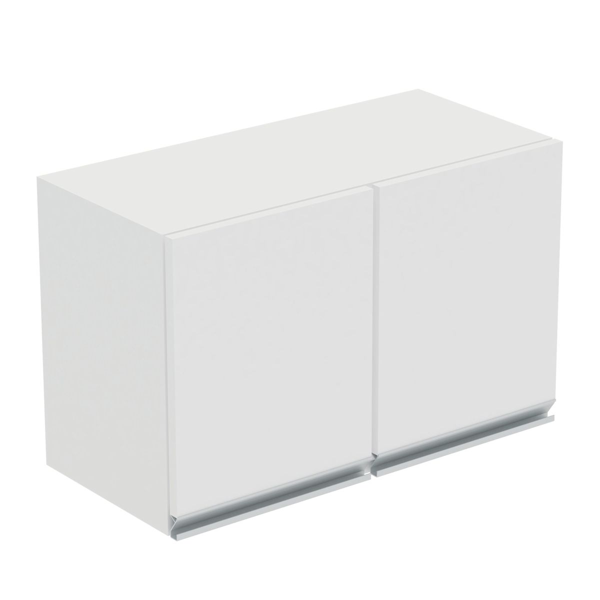 BRV Móveis - Armário 2 Portas 1 Prateleira Branco Mdp 15mm 38x59,6x26,5cm BRV Móveis